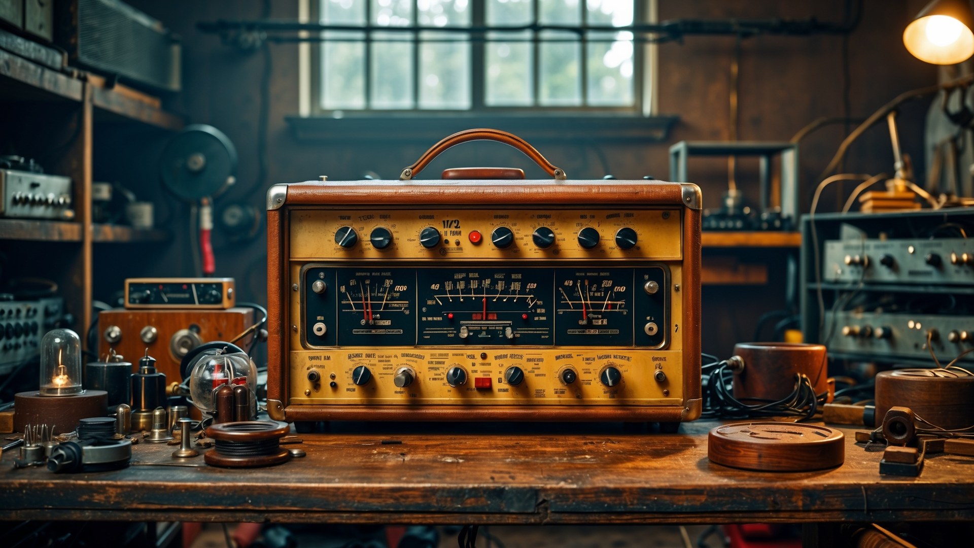 Vintage Röhrenverstärker Werkstatt